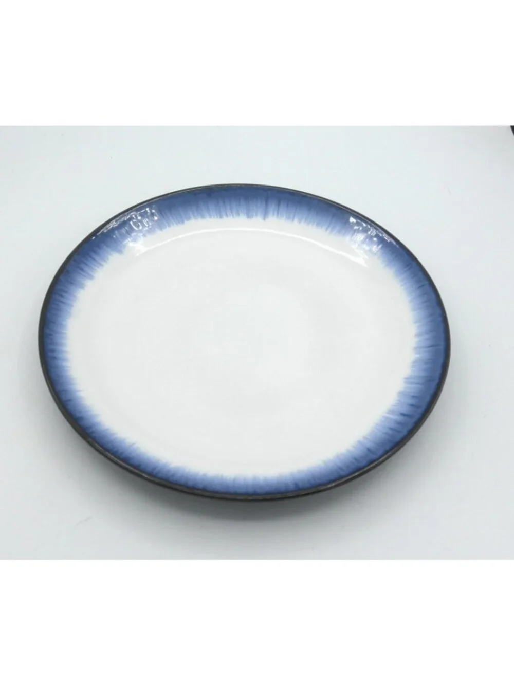 Lunar Blue by Mikasa 11-1/8 inch Dinner Plates Set of 4 Pattern Code: MIKLUB